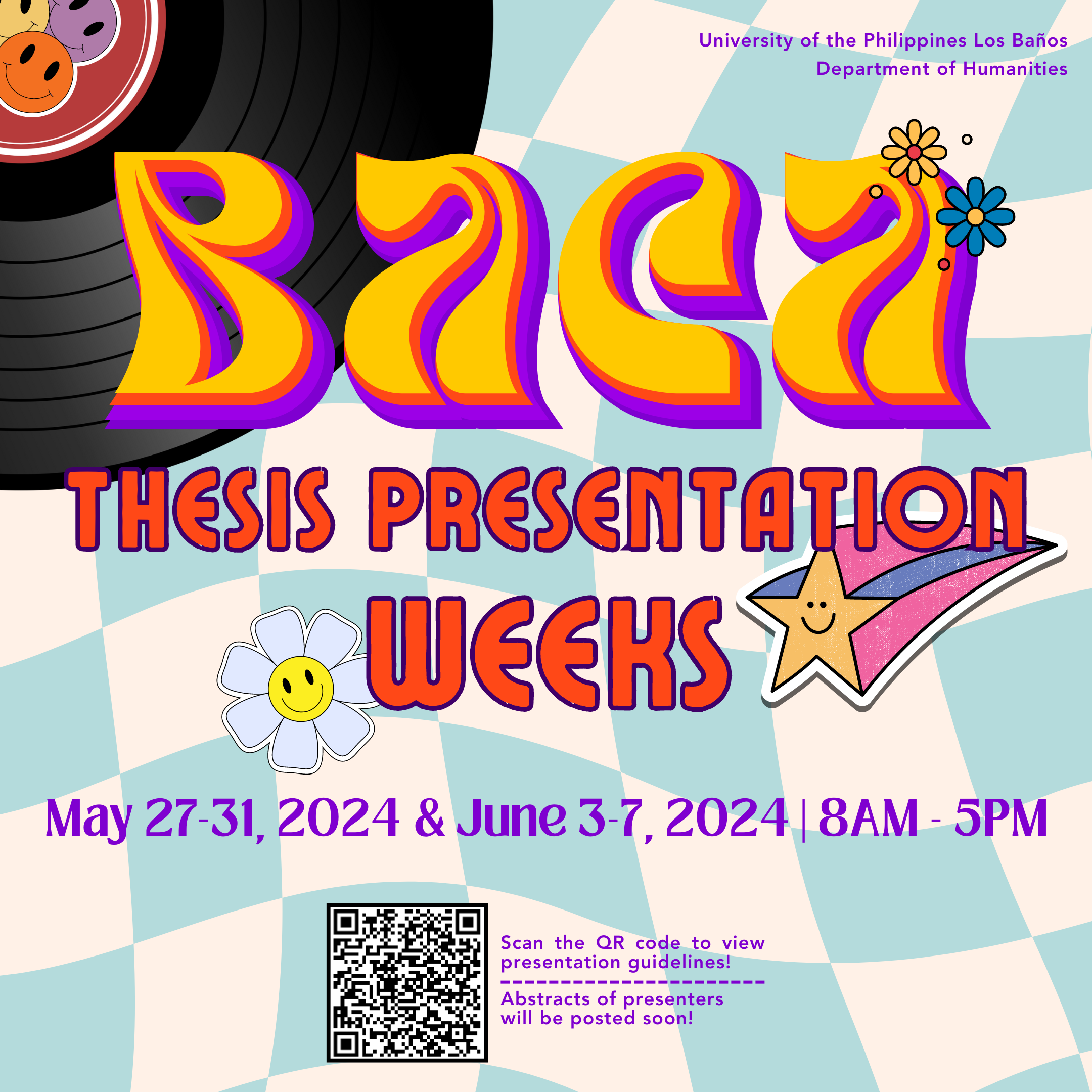 BACA thesis presentation weeks